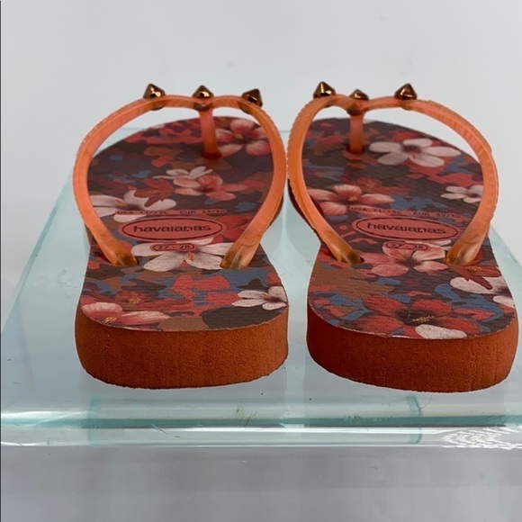 Kids Havaianas Sz 27-28 (11/12C) Rubber Flip Flops - Picture 4 of 5